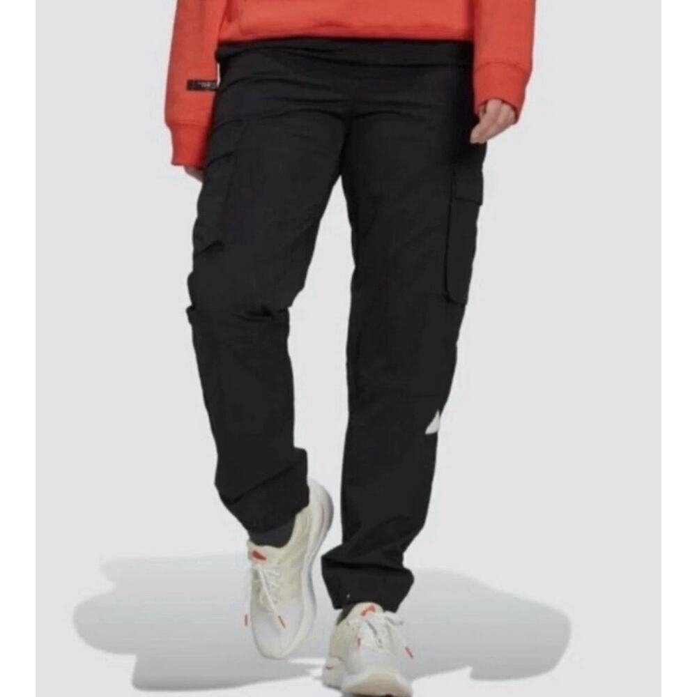 Adidas City Cargo Pants Women’s Black Size XS Urban Style